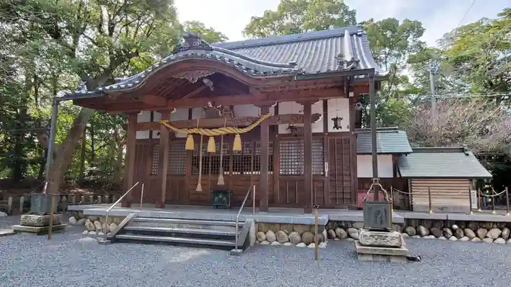 鵜森神社の本殿・本堂