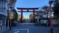 亀戸天神社の鳥居