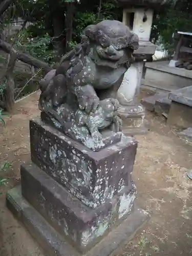 駒林神社の狛犬