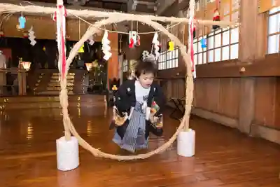 釧路一之宮 厳島神社の七五三参