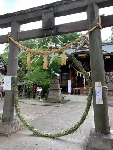 行田八幡神社の鳥居