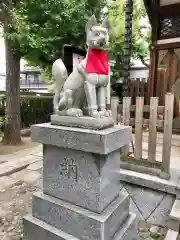 飛木稲荷神社の狛犬