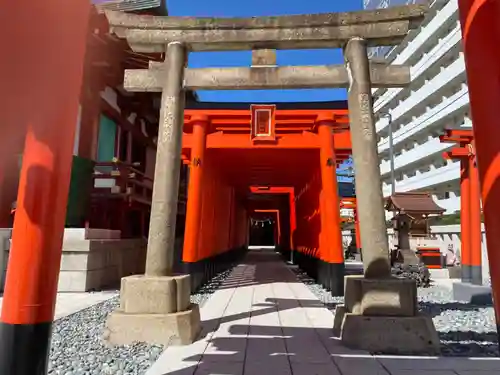 東京羽田 穴守稲荷神社の鳥居