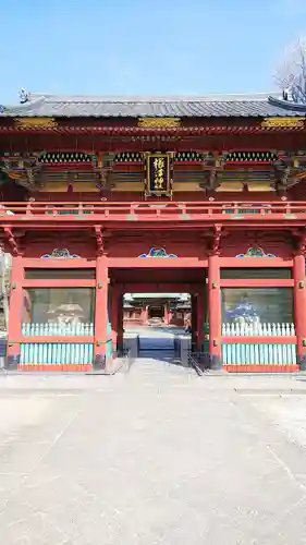 根津神社の山門・神門