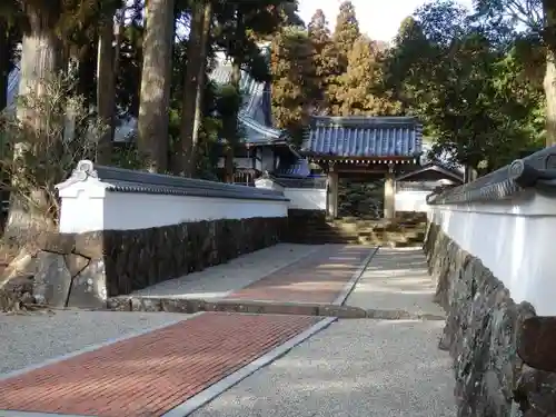 金剛證寺の山門・神門