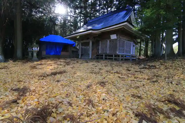 鹿島神社の本殿・本堂