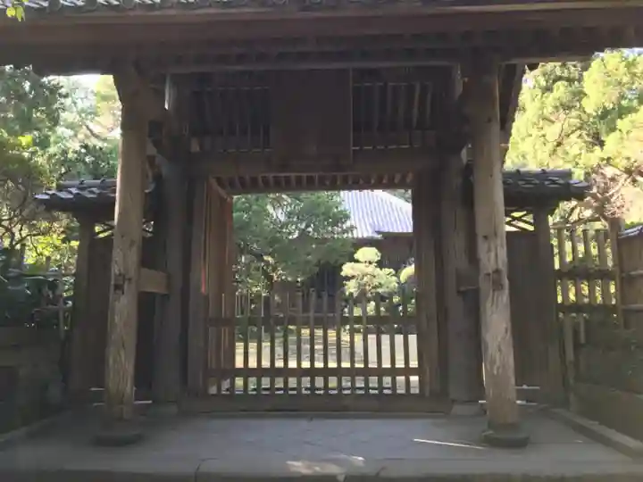 寿福寺の山門・神門