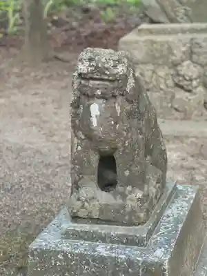 熊野神社の狛犬