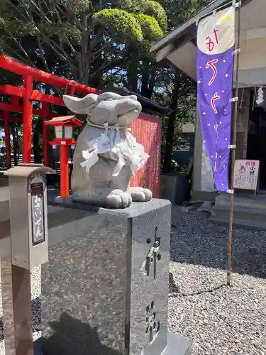 湯倉神社の狛犬