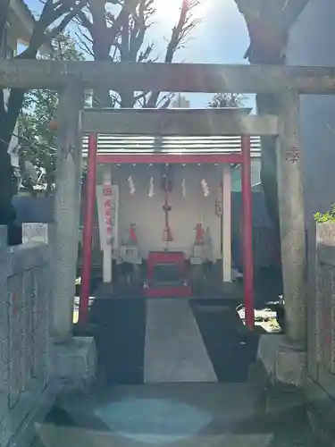 堰神社の鳥居