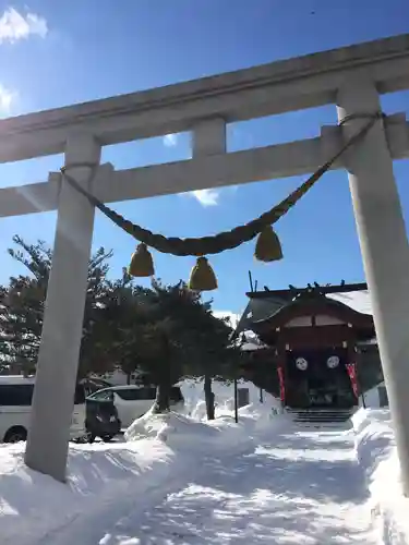 札幌八幡宮の鳥居