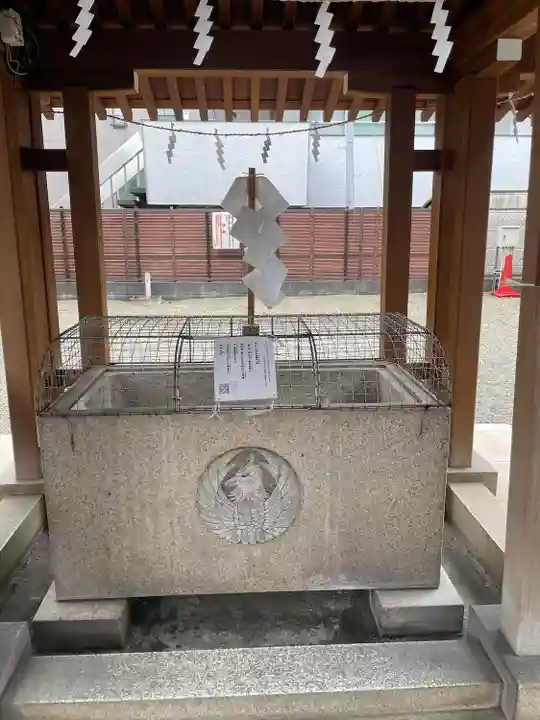 大鳥神社の手水舎