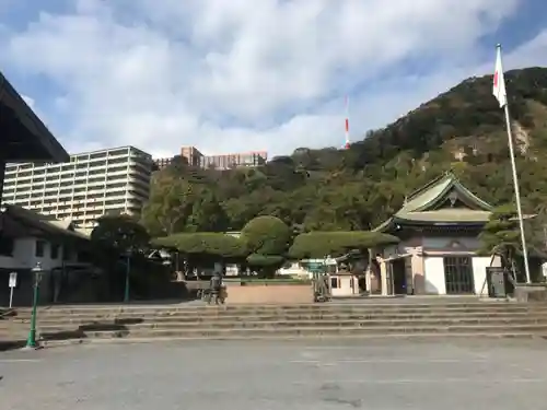 照國神社の景色