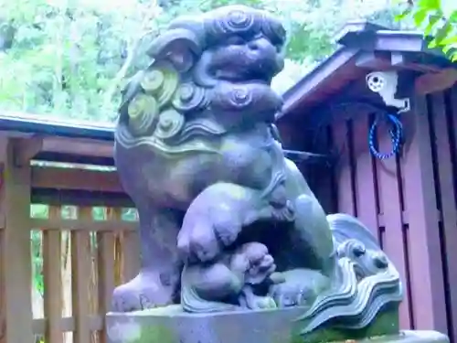 駒木諏訪神社の狛犬