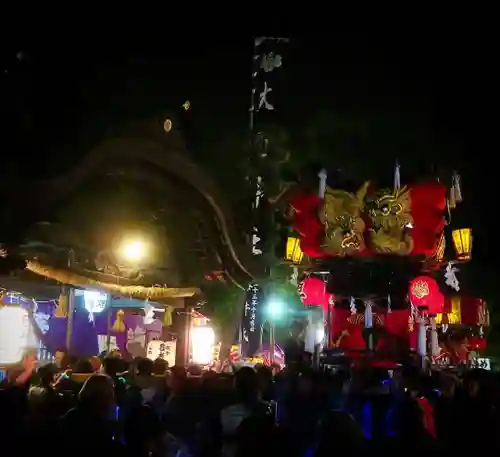 大浦神社のお祭り