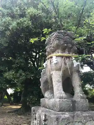 丹比神社の狛犬