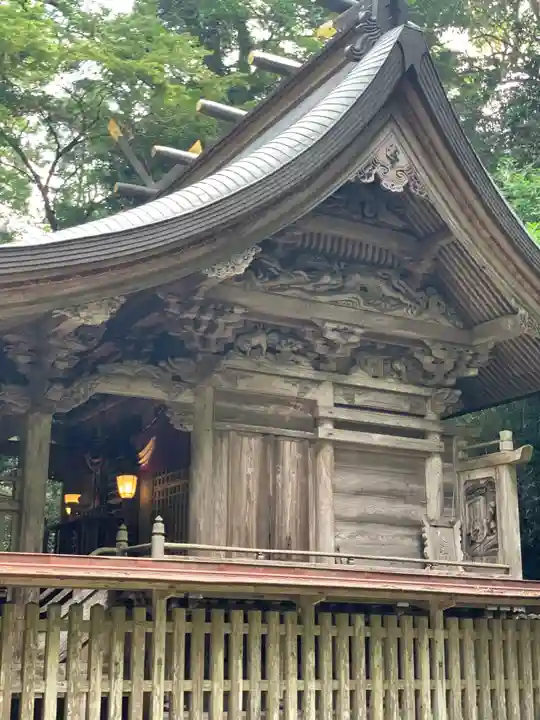 槵觸神社の本殿・本堂
