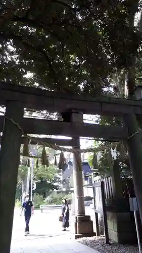 川越氷川神社の鳥居