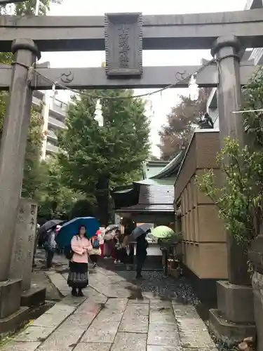 小野照崎神社の鳥居