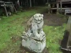 諏訪神社の狛犬