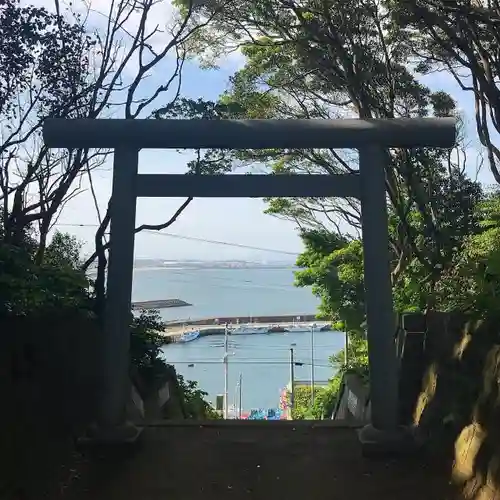 酒列磯前神社の鳥居