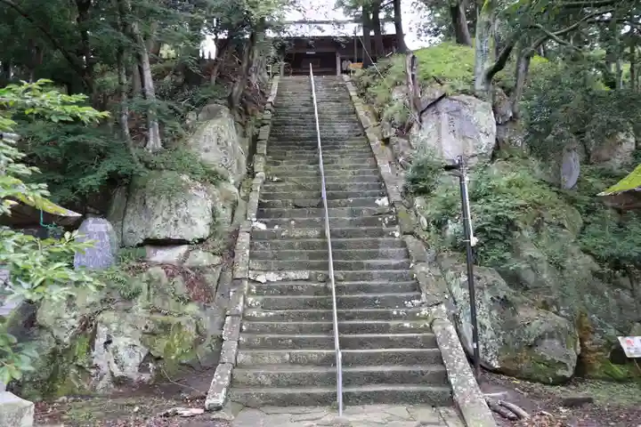 田村神社の山門・神門