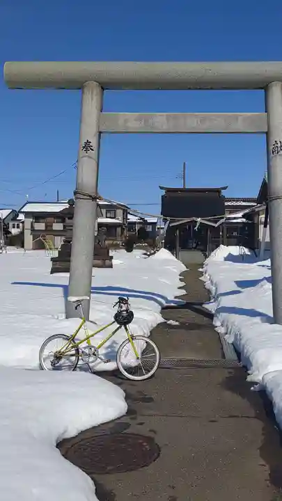 大山神社の鳥居