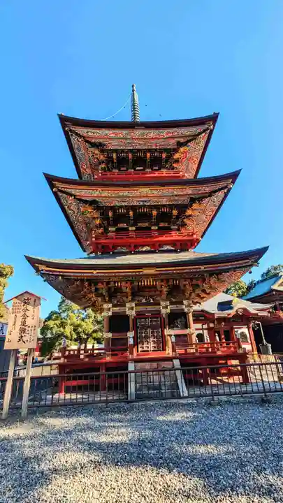 成田山新勝寺の塔