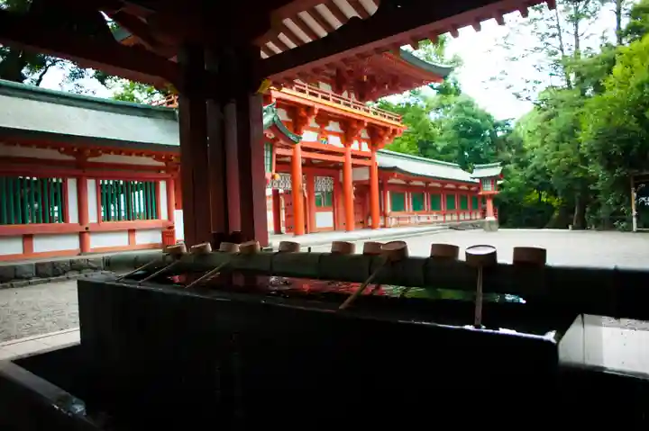 武蔵一宮氷川神社の手水舎