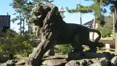 諏訪神社の狛犬