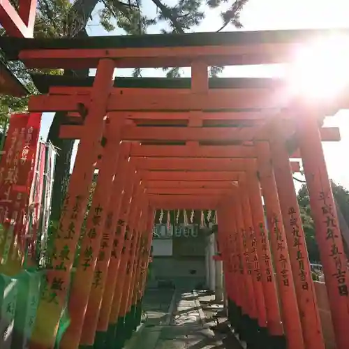 阿部野神社の鳥居