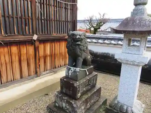 菅原神社の狛犬