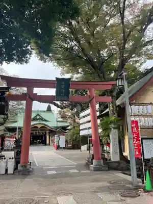 須賀神社の鳥居