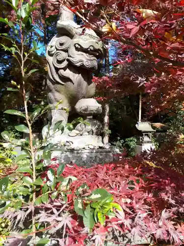 神明社の狛犬