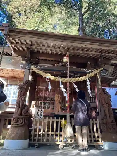 日光大室高龗神社の本殿