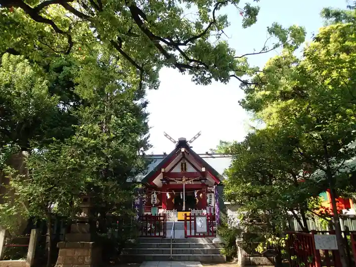 徳持神社の本殿・本堂