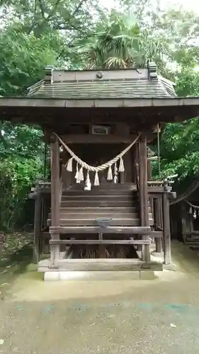 八幡社の本殿・本堂