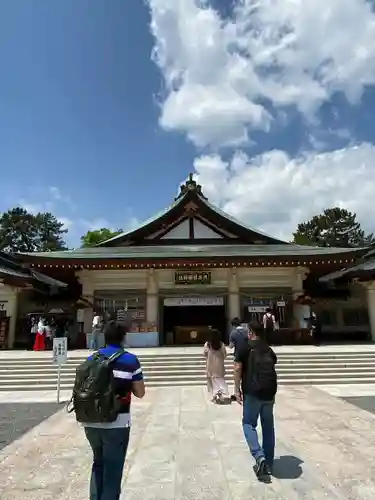 廣島護國神社の本殿