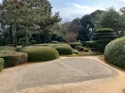 慈光院の庭園