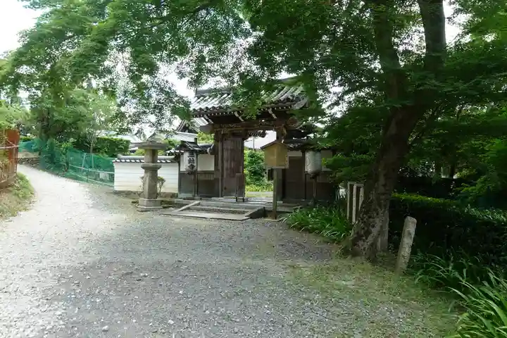 三鈷寺の山門・神門