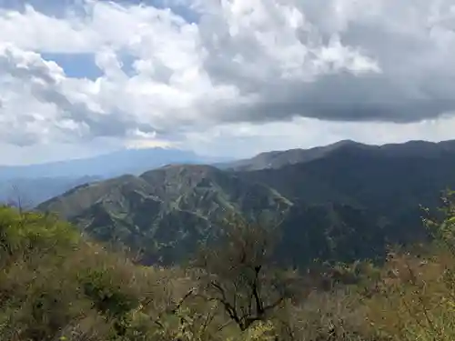 大山阿夫利神社本社の景色