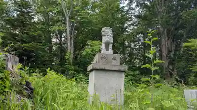 幌糠神社の狛犬