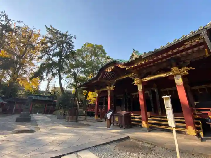 根津神社の本殿・本堂