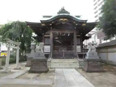 綾瀬神社の本殿・本堂