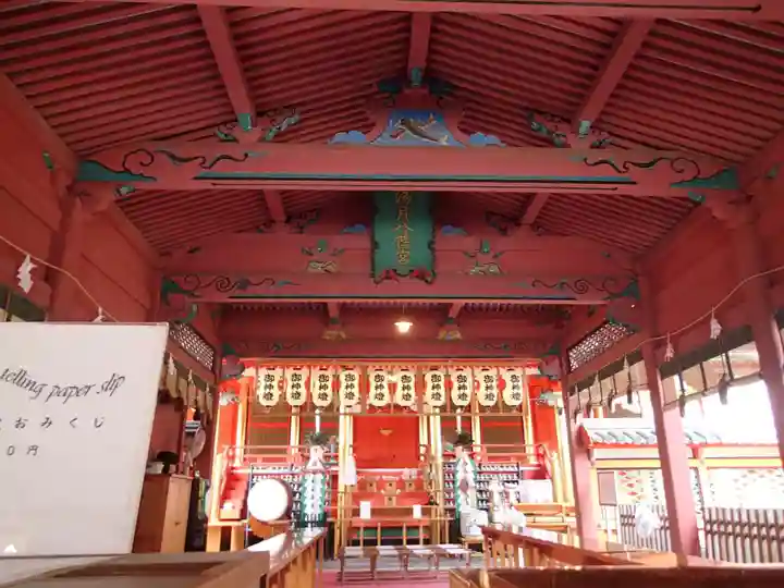 伊佐爾波神社の本殿・本堂