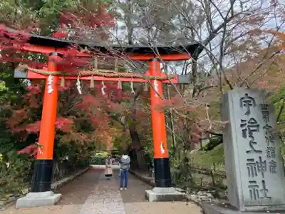 宇治上神社の鳥居