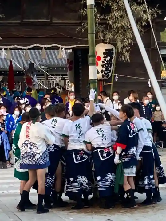 曽根天満宮のお祭り