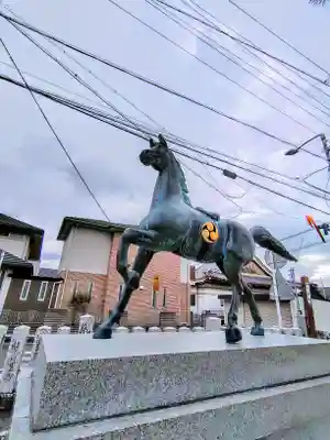 鹿嶋神社(下市場町)の狛犬