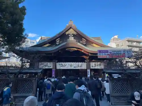 湯島天満宮の本殿・本堂