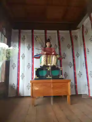 産泰神社の像